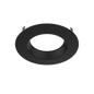 Zeta - 6" Trim for Prime Commercial Downlight — Finish: Black