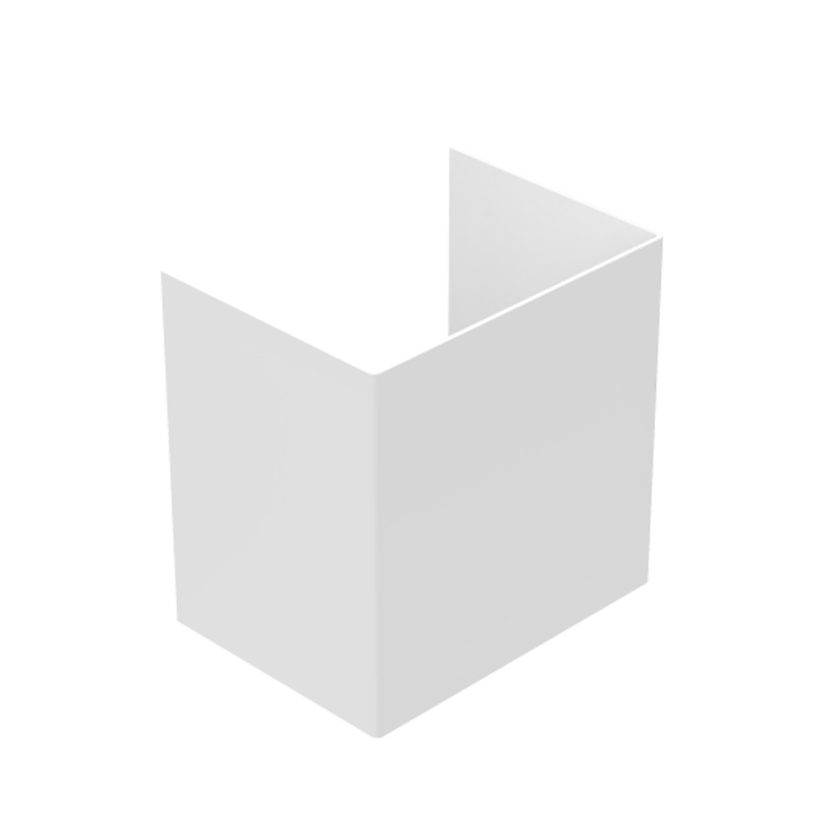 Clair Obscure - Square Cover for R31411 — Finish: White