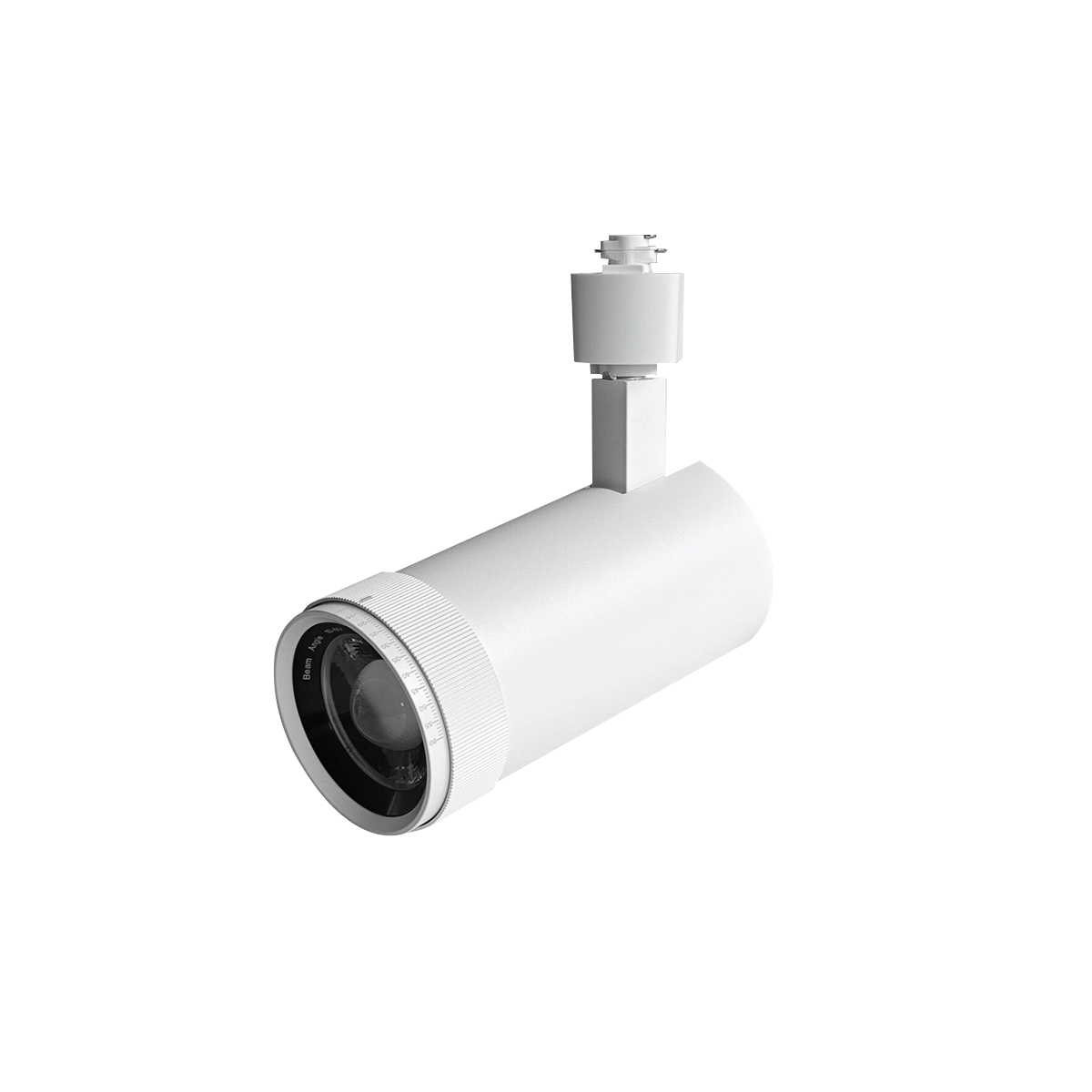 Reno Story - 30W Track Head | Selectable CCT 2700/3000/3500/4000/5000K | TRIAC Dimming | CRI 93 | J-Type | Zoomable Degree Adjustable | 120V | RENO-TH30W-5CCT-ADJ-JUNO / R31335, R31336 — Color: White