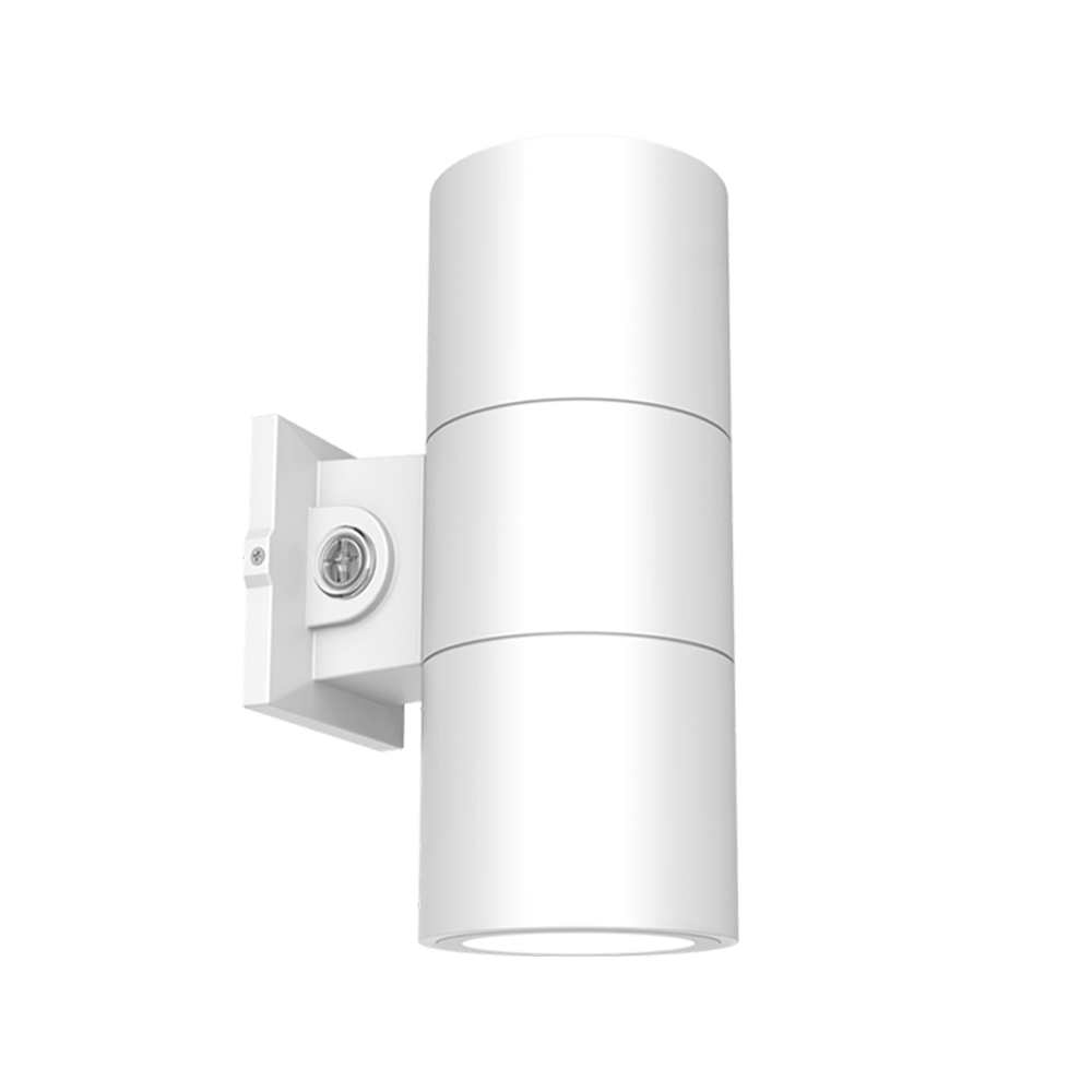 Reno Fusion - 4" Up / Down / Up & Down Wall Sconce Selectable Wattage 12W/16W/20W - Selectable CCT 30/40/50K - 120-347V — Color: White