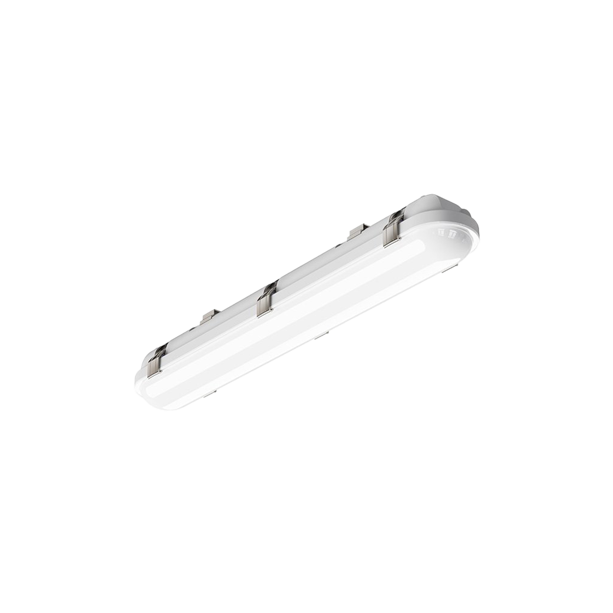 Mako - 2FT ECO Vapor Tight - Selectable Wattage 20/25/35W - Selectable CCT 35K/40K/50K - 120-347V - White Finish — Title: Default Title