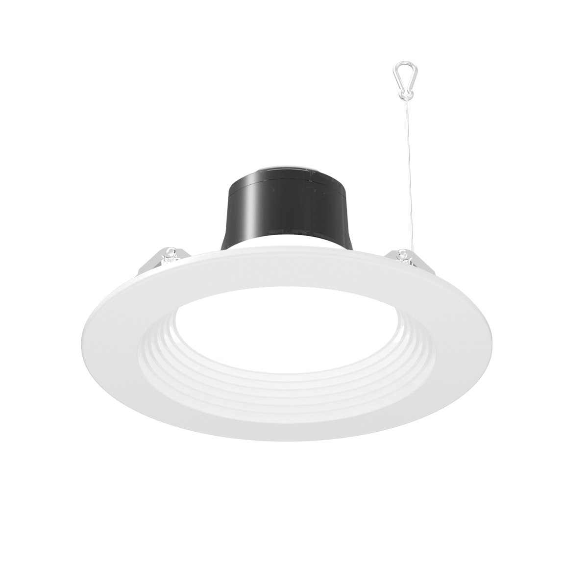 Zeta - 8" Commercial Downlight - Selectable Wattage 18/27/36W - Selectable CCT 2700/3000/3500/4000/5000K - 120-347V - White Finish — Title: Default Title