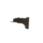 Reno Aries - Straight Arm for Shoebox Fixture — Color: Black