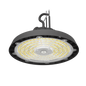 Reno Orion - UFO Highbay R1 | BeamFlex™ Adjustable Beam Angle Technology: 60°/90°/120° | Selectable Wattage 80/100/120/160W | Up to 180LM/W | Selectable CCT 35/40/50K | 10FT Cord | 120-347V | 0-10V Dim | RENO-HBU-160W-DV-MCCT-ABA-R1 / R34231, R34232 — Color: Black