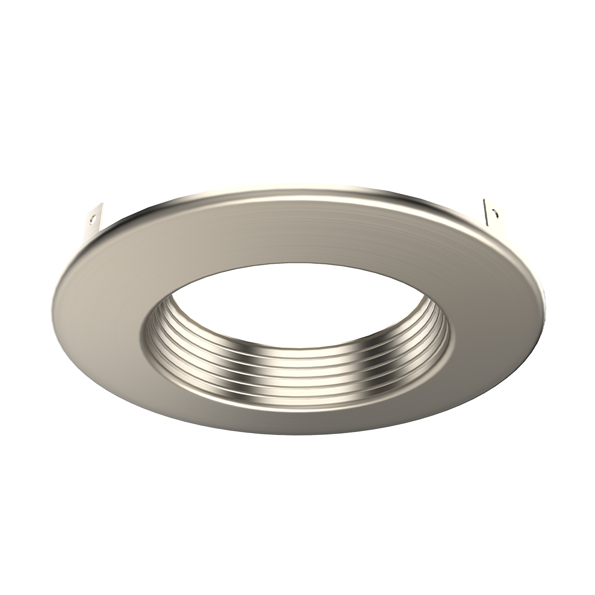 Zeta - 8" Trim for Prime Commercial Downlight — Finish: Brushed Nickel