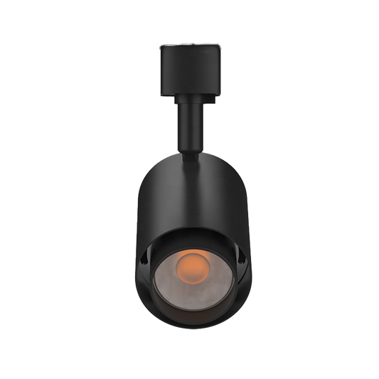 Story - 12W Track Head | Selectable CCT 2700/3000/3500/4000/5000K | Beam Angle 36° | TRIAC Dimming | CRI 93 | J-Type | 120V — Color: Black