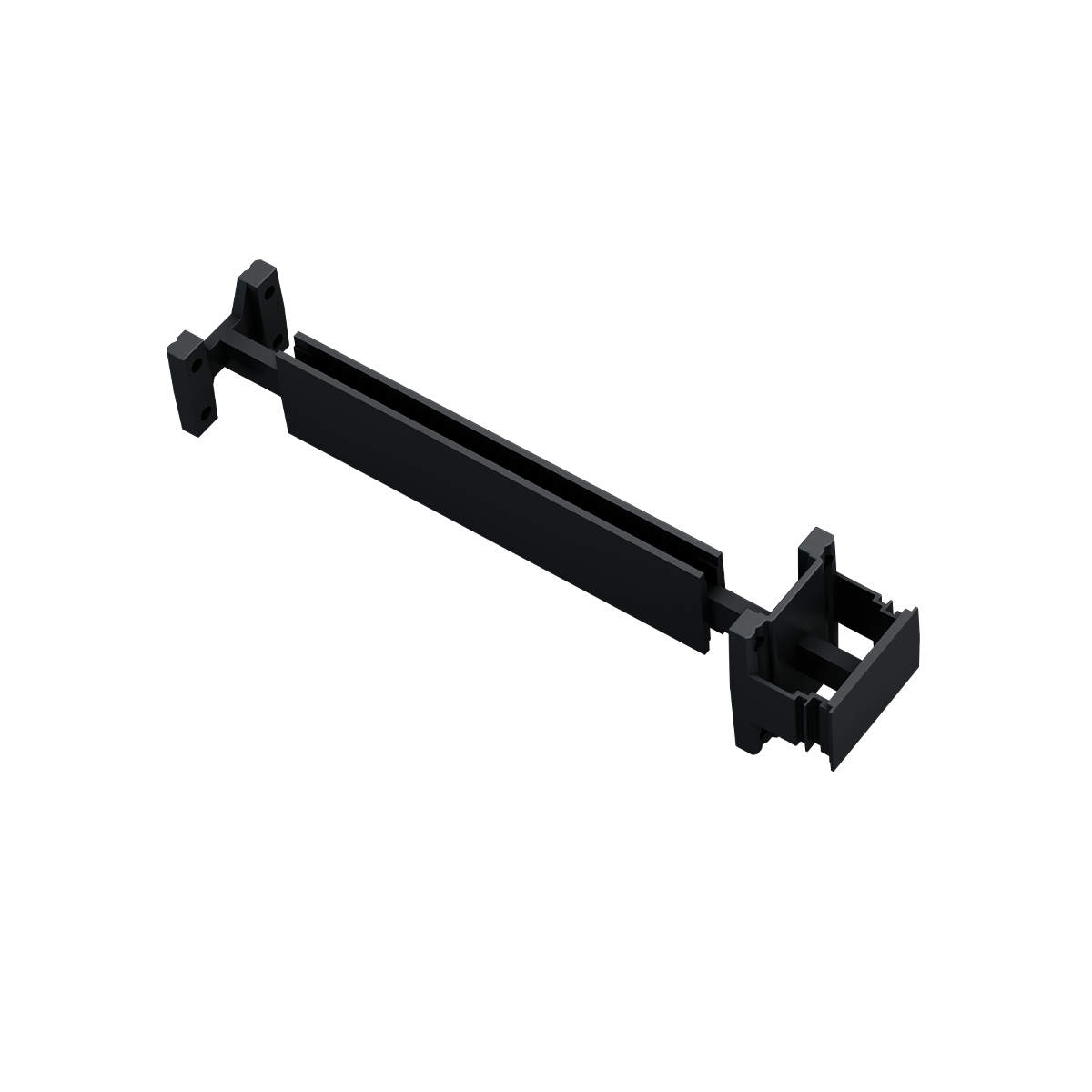 Reno Stratos - Connection kit for the Architectural Vertical Pendant — Color: Black