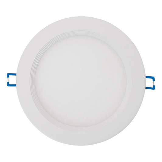 Reno Brilliance 6in Baffle Trim Slim Recessed Downlight - 12W - 5CCT - White | R36110 - Default Title - RENO-6-S12W-5CCT-BF-WH