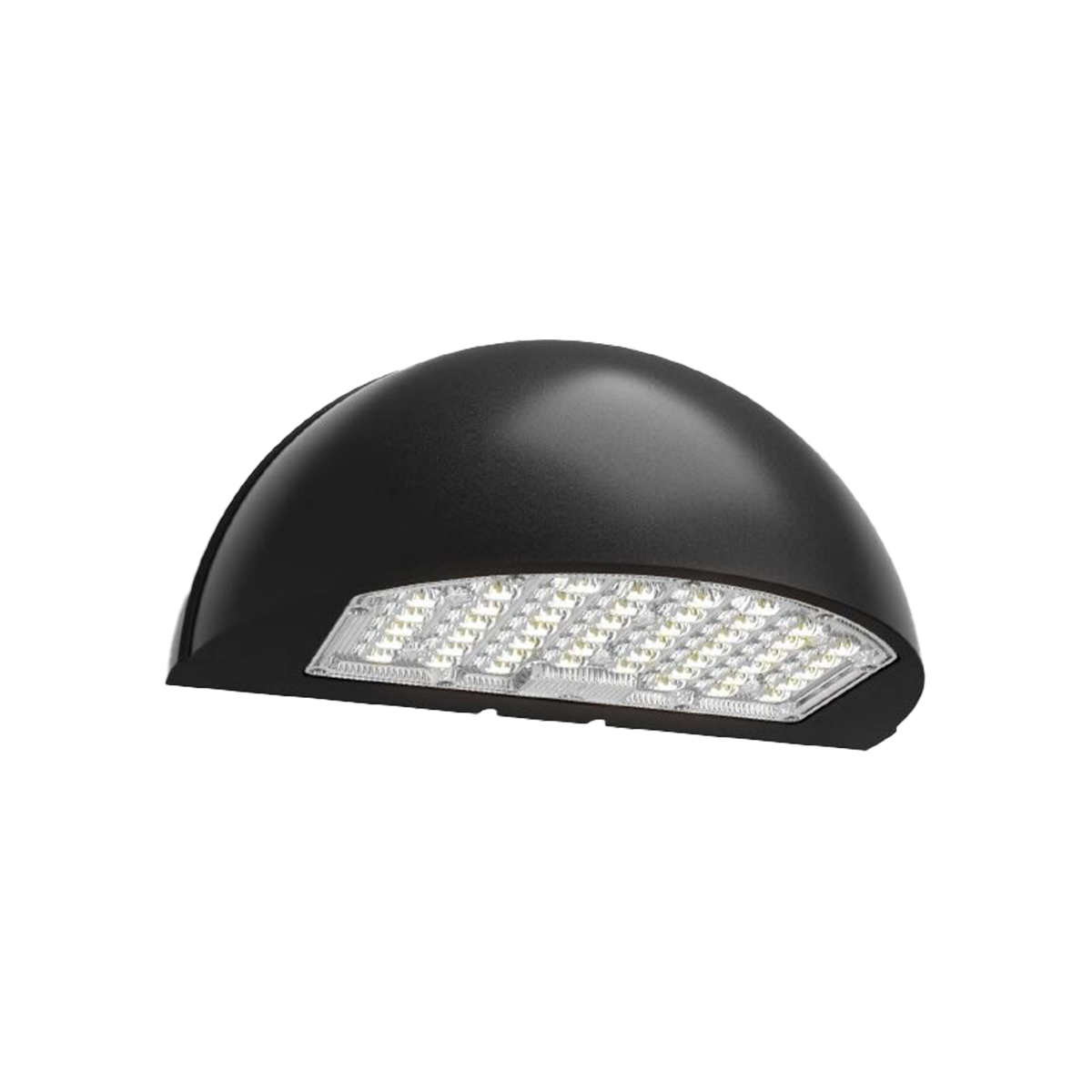 Eclipse - Half-Moon Wall Pack R1 - Selectable Wattage 24/32/40W - Selectable CCT 30/40/50K - 120-347V - Built-In DC Photocell — Reflector: R2