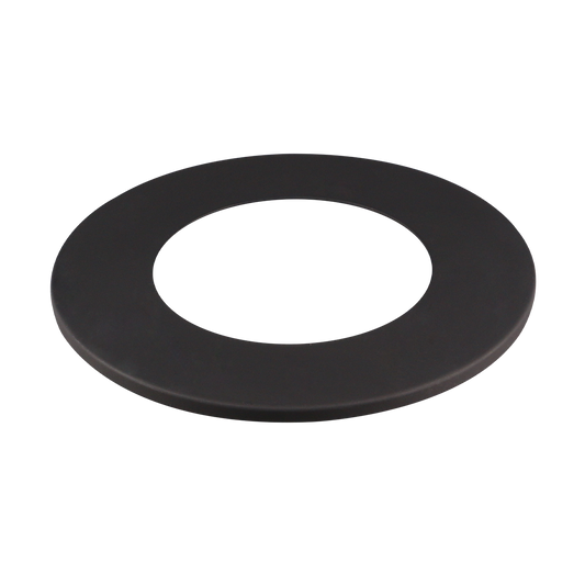 Brilliance - Black Magnetic Trim 4" Magnetic Pot light — Finish: Black