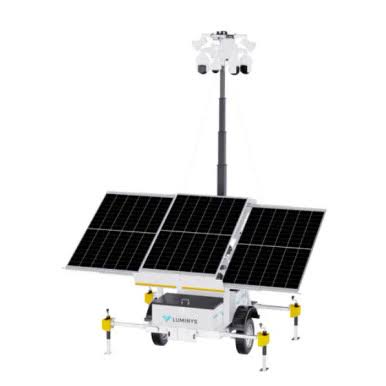 Luminys TG-113A-OFS LumiGuardian Solar Security Trailer Offshore Shipping Fee for Canadian security dealers at SimplyControlled.ca