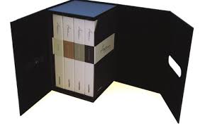 Photo of Simply Controlled SKU - Lutron Atelier Collection Fabric Binder | ATELIER-SET