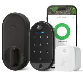 Yale Approach Retrofit - Keypad + Fingerprint - Wi-Fi | B-YRR110-F-WF1-N