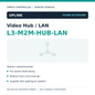 L3-M2M-HUB-LAN specification reference card, not a photograph of the physical product | Simply Controlled