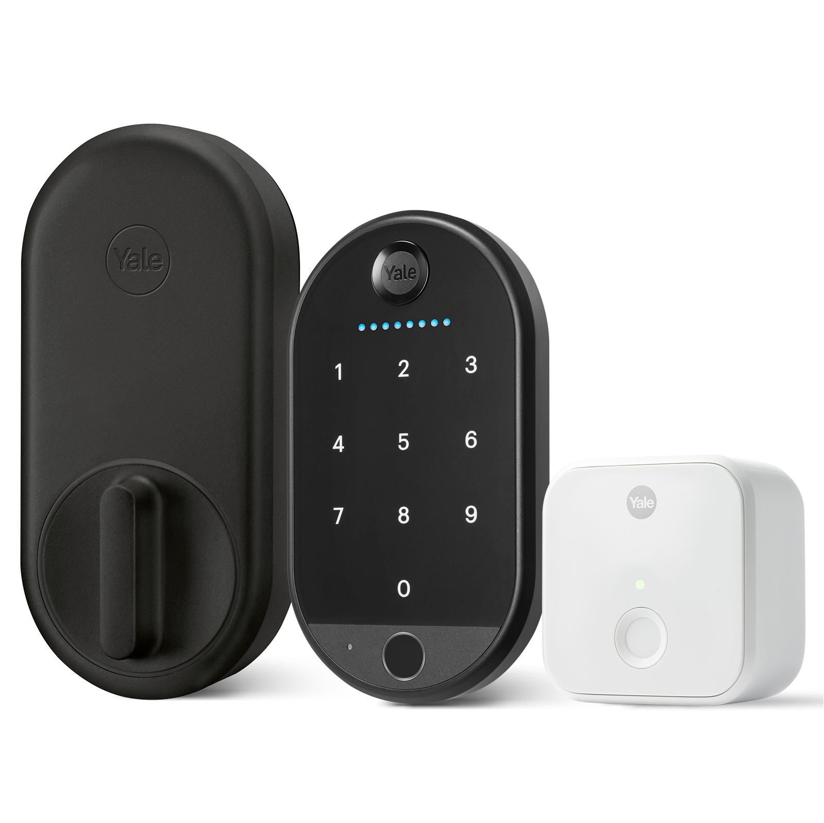 Marketing image of the Yale Approach Smart Lock – Wi-Fi Keypad Door Lock | B-YRR110-F-WF1-N