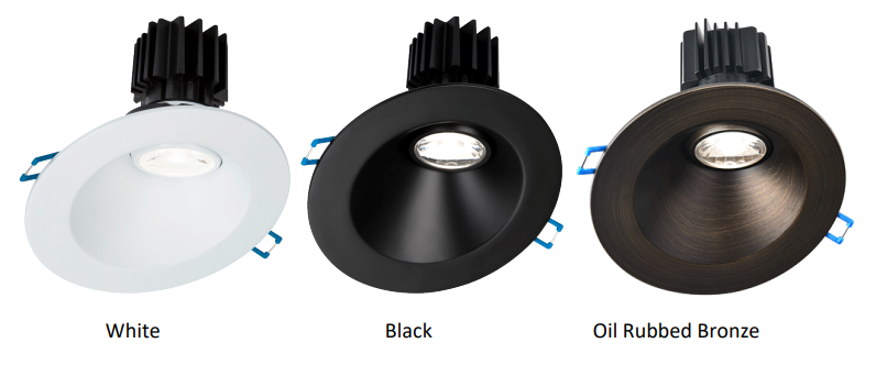 4" Sloped Round Regressed Gimbal | LRG3-4RSL