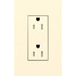 Lutron Architectural 15A Tamper-Resistant Duplex Receptacle | LTR-15-TR