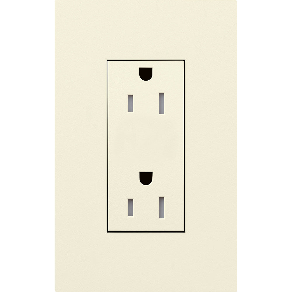 Lutron Architectural 15A Tamper-Resistant Duplex Receptacle | LTR-15-TR