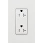 Lutron Architectural 20A Tamper-Resistant Duplex Receptacle | LTR-20-TR