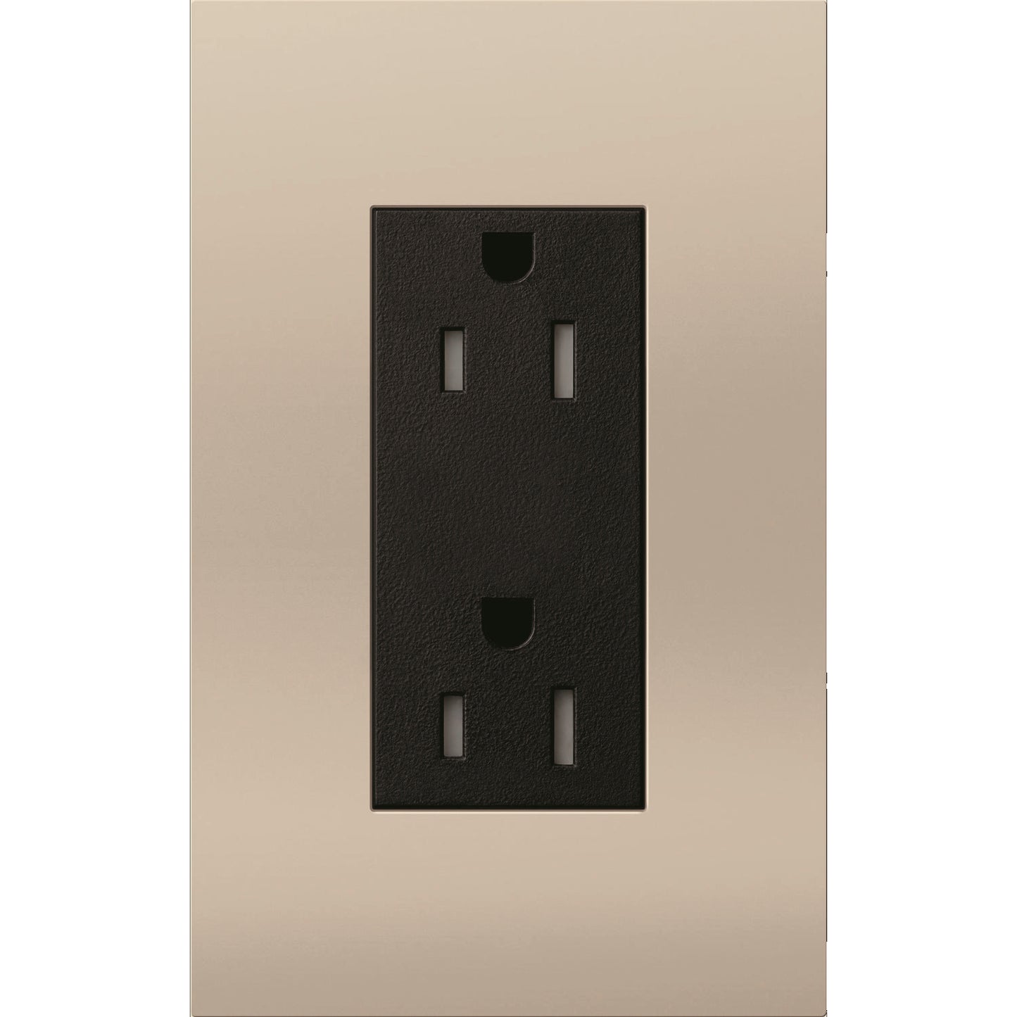 Lutron Architectural 15A Tamper-Resistant Duplex Receptacle | LTR-15-TR