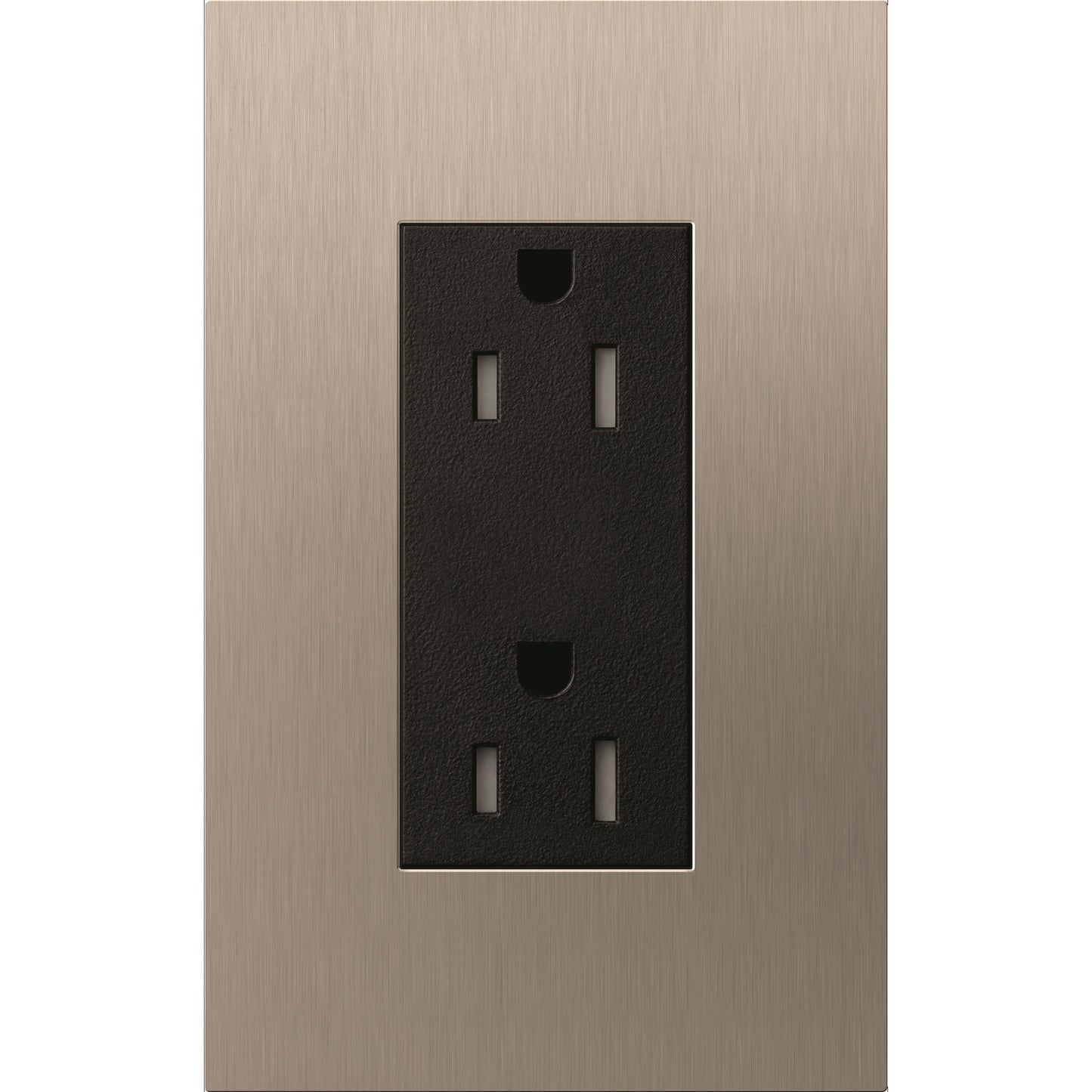 Lutron Architectural 15A Tamper-Resistant Duplex Receptacle | LTR-15-TR