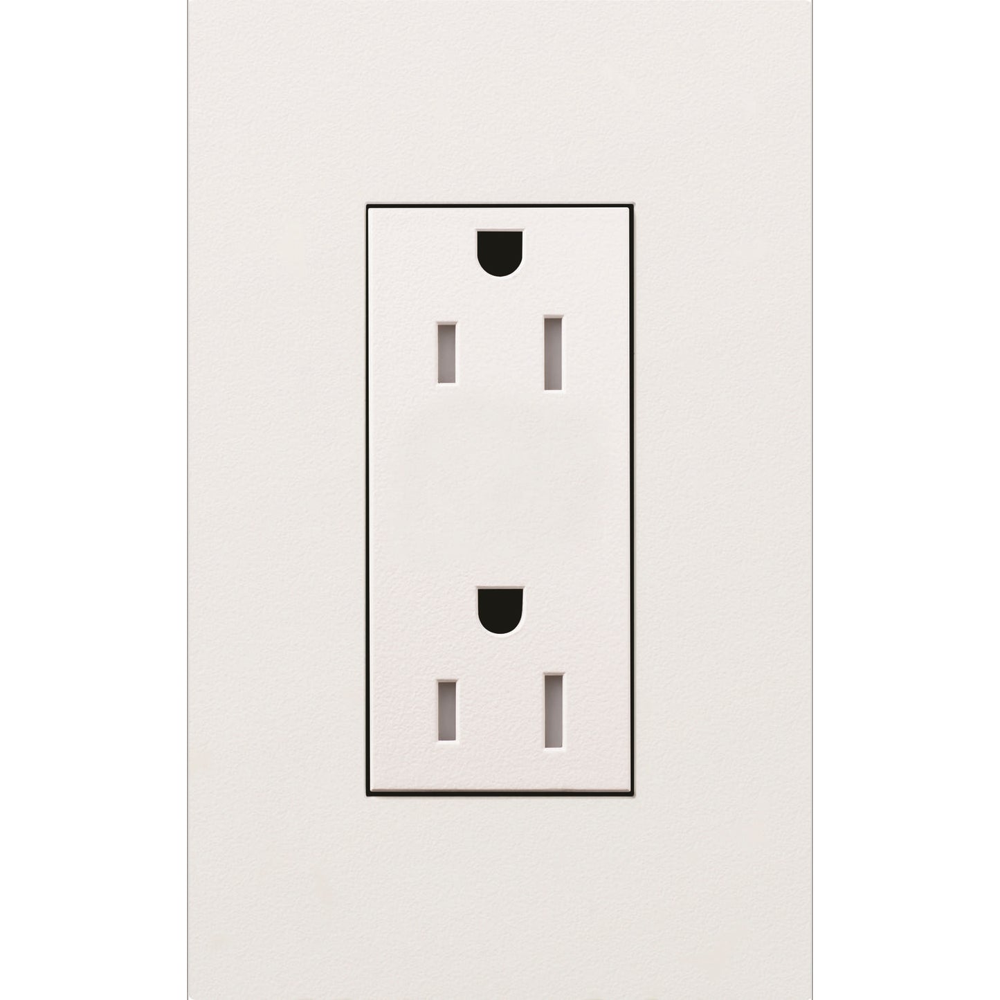 Lutron New Architectural 15A Tamper-Resistant Duplex Receptacle | LTR-15-TR
