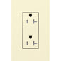 Lutron Architectural 20A Tamper-Resistant Duplex Receptacle | LTR-20-TR