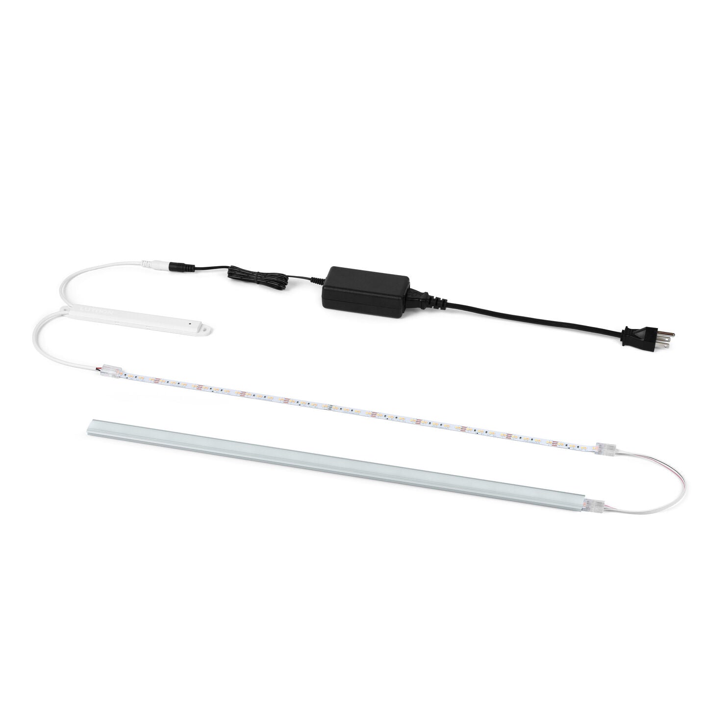 Lutron Lumaris tunable white tape light adhesive backing detail, SKU LU-T30-TW-IN