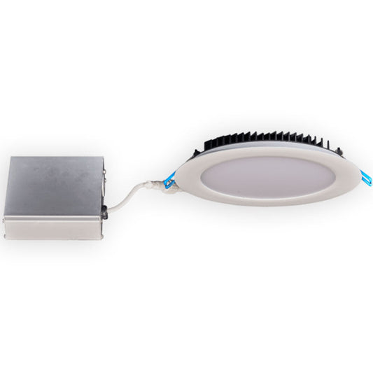 Product Display Visual of the SKU: LY61RCD/30K/WH for Marketing of theLotus EOL - 6" Slim Round Original Series 15W 120V 110° CRI 80 Type IC Air-Tight Energy Star | LY61RCD/30K/WH