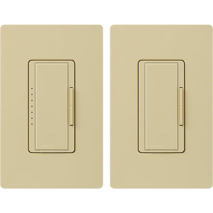 Lutron Maestro LED+ Dimmer Kit - Includes Companion Dimmer | MACL-153MRHW-XXC