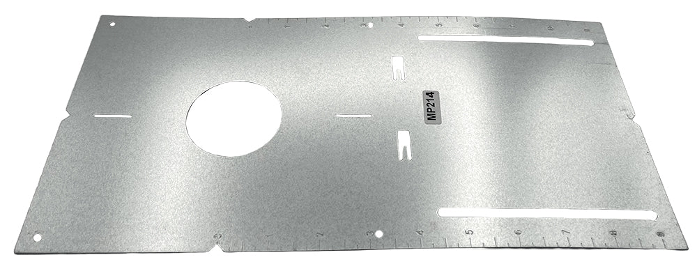 Product Display Visual of the SKU: MP214 for Marketing of theLotus 2 1/8" Hole 13" Flat Plate for LED-1-S7W-5CCT-TRIMLESS | MP214