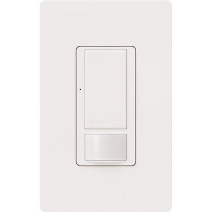 Product Display Visual of the SKU: MRF2S-8SS-WH for Marketing of theLutron Vive Maestro Occupancy/Vacancy In-Wall Sensor Switch, 8A Light/4.4A Fan | MRF2S-8SS