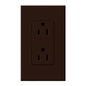 Lutron Nova T Duplex 15A Receptacle 125V- Architectural Matte Finish | NTR-15