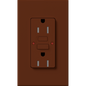 Lutron Nova T 15A Self-Testing GFCI Receptacle 120V Architectural Matte | NTR-15-GFST
