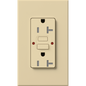 Lutron Nova T 20A Self-Testing GFCI Receptacle - Tamper-Resistant | NTR-20-GFST