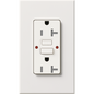 Lutron Nova T 20A Self-Testing GFCI Receptacle - Tamper-Resistant | NTR-20-GFST