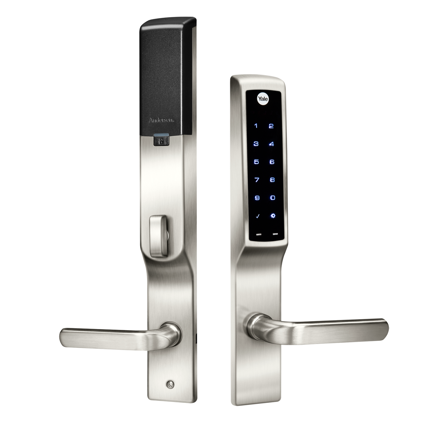 Marketing image of the Yale Smart Lock for Andersen Patio Doors – Connected by August | YRM276-CB1