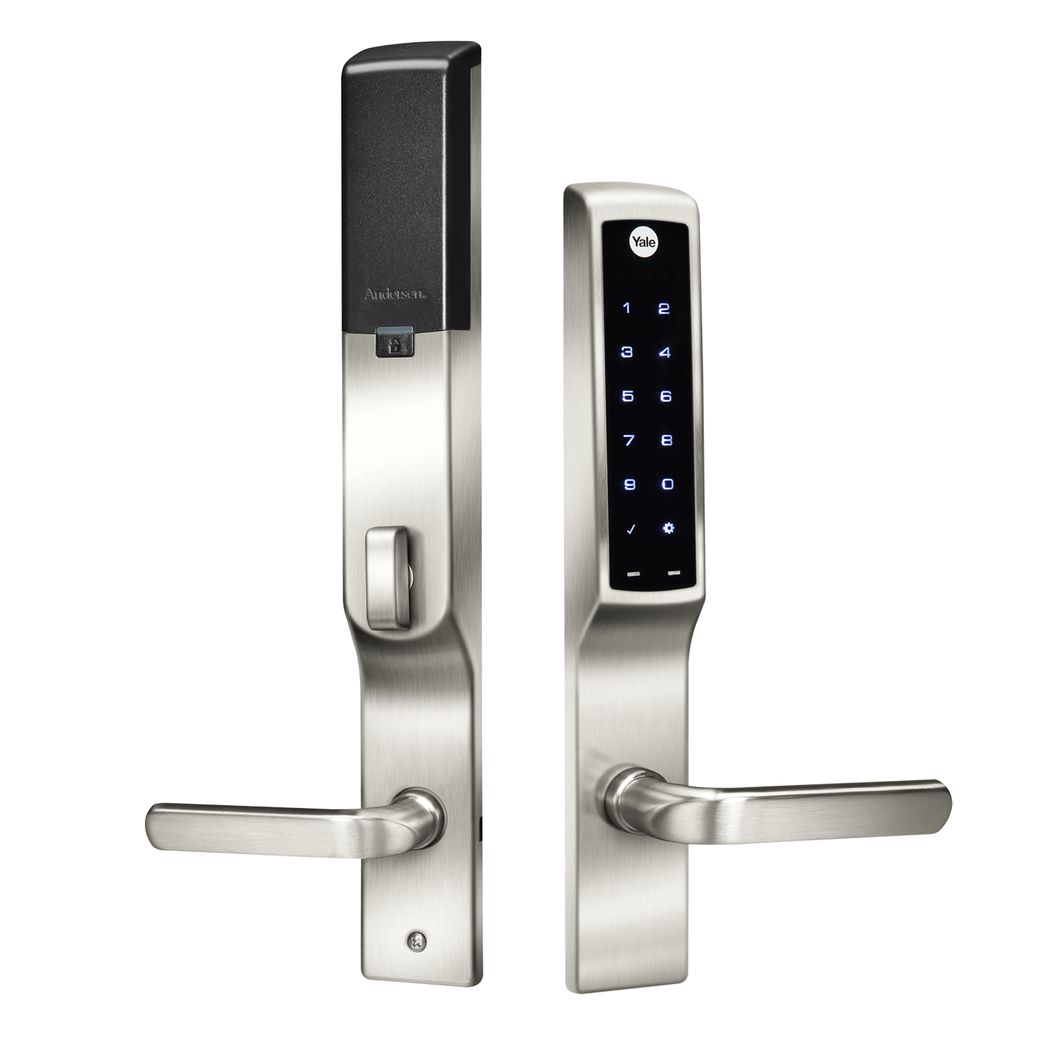 Marketing image of the Yale Smart Lock for Andersen Patio Doors – Connected by August | YRM276-CB1