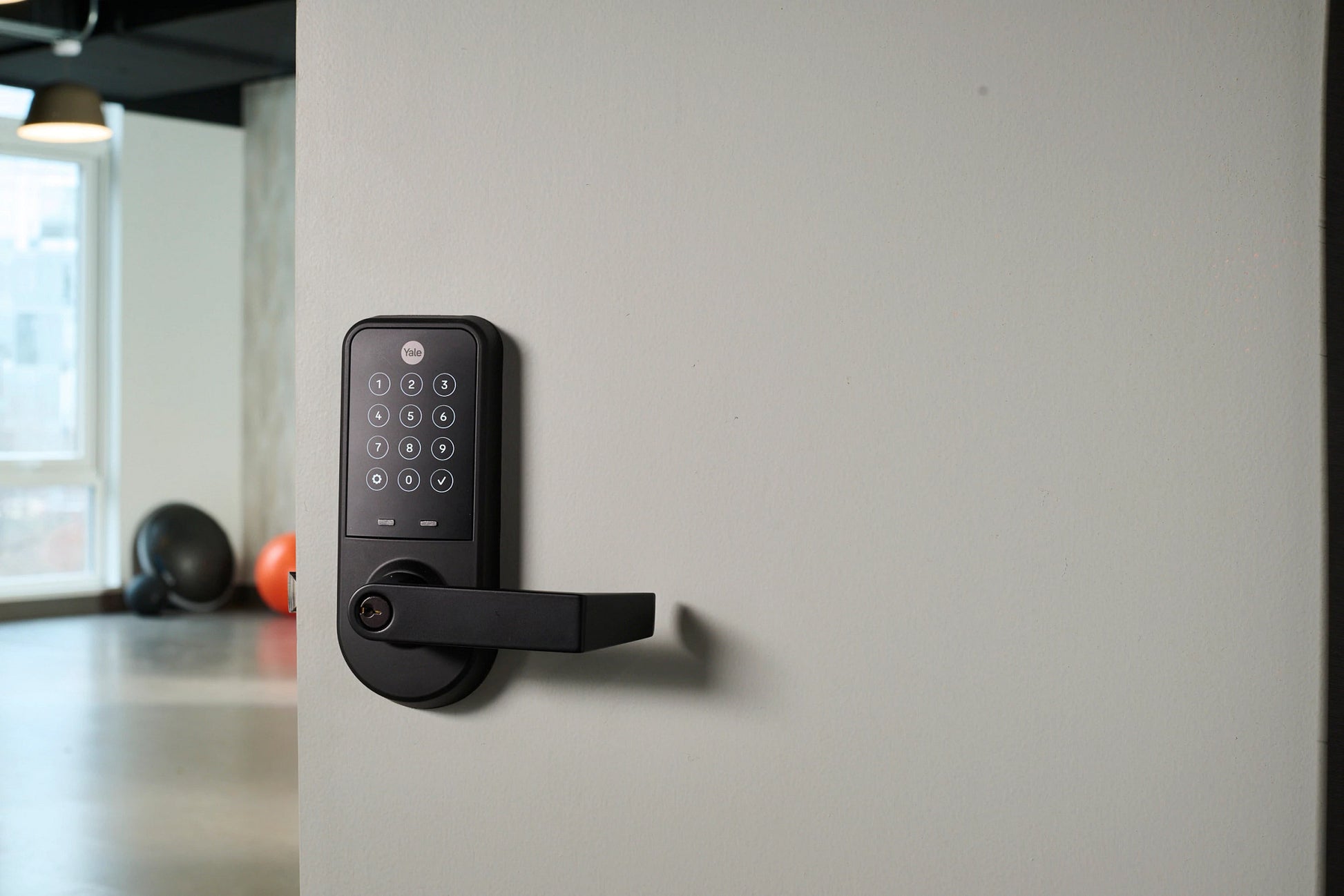 Yale Pro 2 Cylindrical Lock - Keypad - Keyed - Wi-Fi | YMB614-WF1
