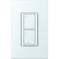 Lutron Caseta Wireless Smart Switch RF 2-Button On/Off Switch 5A Lighting/3A Fan - Clear Connect Type A, No Neutral Required | PD-5S-DV