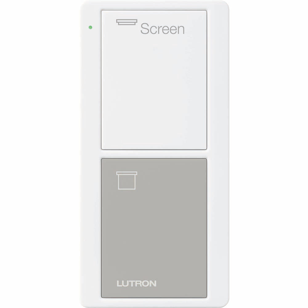 Lutron Pico 2 Button Remote Control (Screen Text) | PJ2-2B-GXX-S08