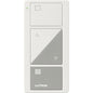 Product Display Visual of the SKU: PJ2-2BRL-GWG-S01 for Marketing of theLutron Pico Smart Remote, 2-Button with Raise/Lower (Shade Icons) | PJ2-2BRL-XX-S01