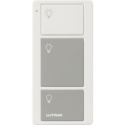 Lutron Pico 3 Button Remote Control (Light Icon) | PJ2-3B-GXX-L01