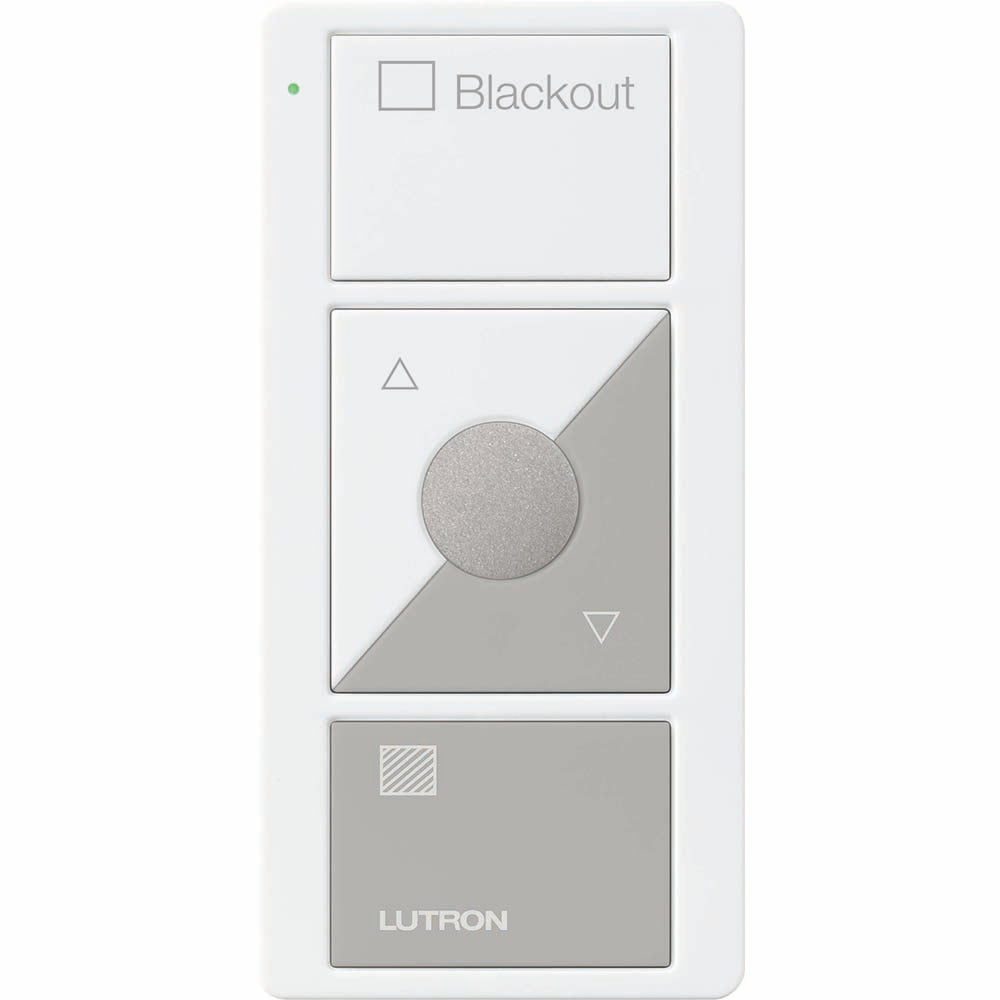 Lutron Pico Wireless Control 3-button with Raise/Lower, for Shades (Icon + Blackout Text) | PJ2-3BRL-GXX-S03
