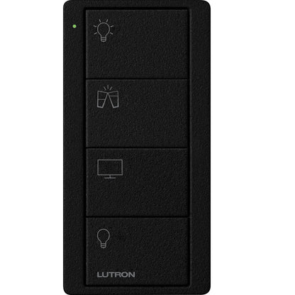 Lutron Pico Smart Remote, 4-Button Scene Keypad (Family Room Icons) | PJ2-4B-XX-P11