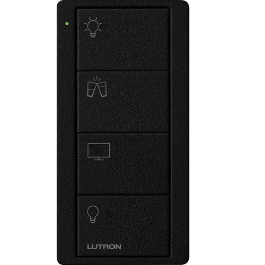 Lutron Pico Smart Remote, 4-Button Scene Keypad (Family Room Icons) | PJ2-4B-XX-P11
