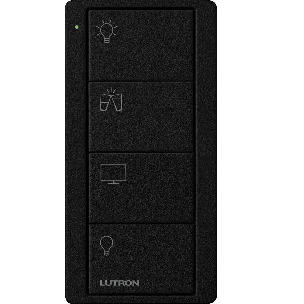 Lutron Pico Smart Remote, 4-Button Scene Keypad (Family Room Icons) | PJ2-4B-XX-P11