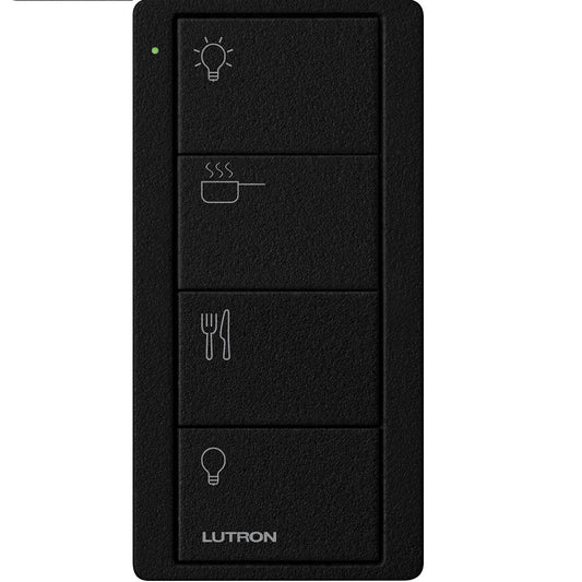 Lutron Pico Smart Remote, 4-Button Scene Keypad (Kitchen Icons) | PJ2-4B-XX-P12