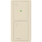 Lutron Pico Wireless Remote with Nightlight (2-button, screen text) | PJN-2B-GXX-L01