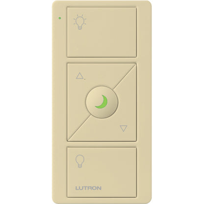 Lutron Pico Wireless Remote with Nightlight (3-button raise/lower, light icons) | PJN-3BRL-GXX-L01